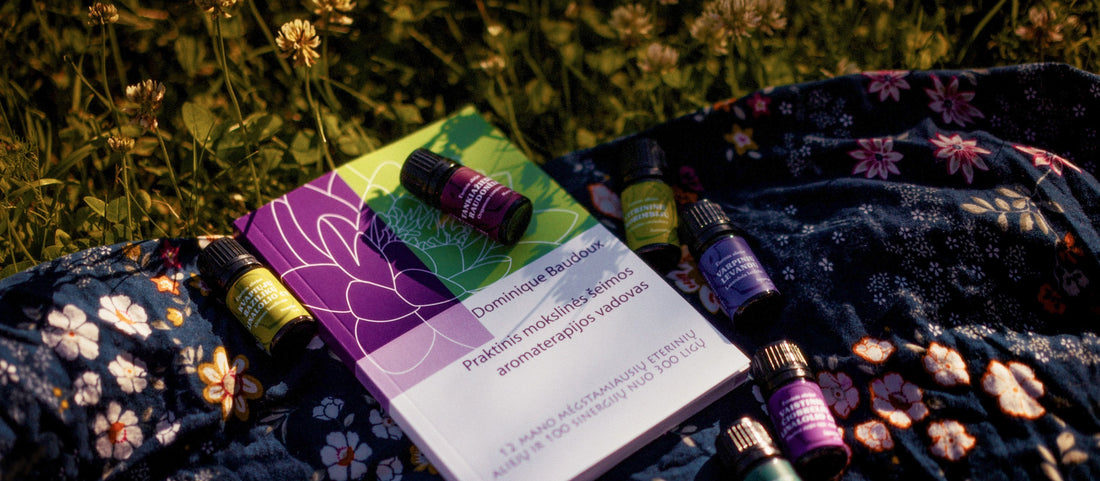 Knyga „Praktinis mokslinės šeimos aromaterapijos vadovas."