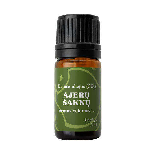Ajerų šaknų eterinis aliejus